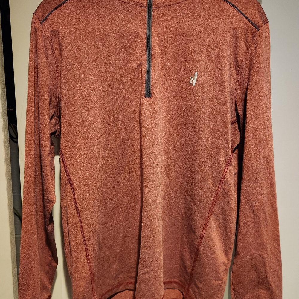 johnnie-O Burnt Orange Pullover